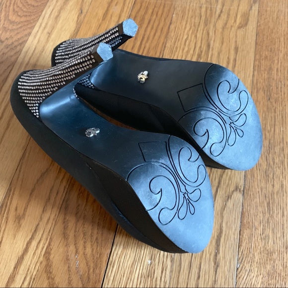 Dereon black platform pumps - Picture 5 of 6